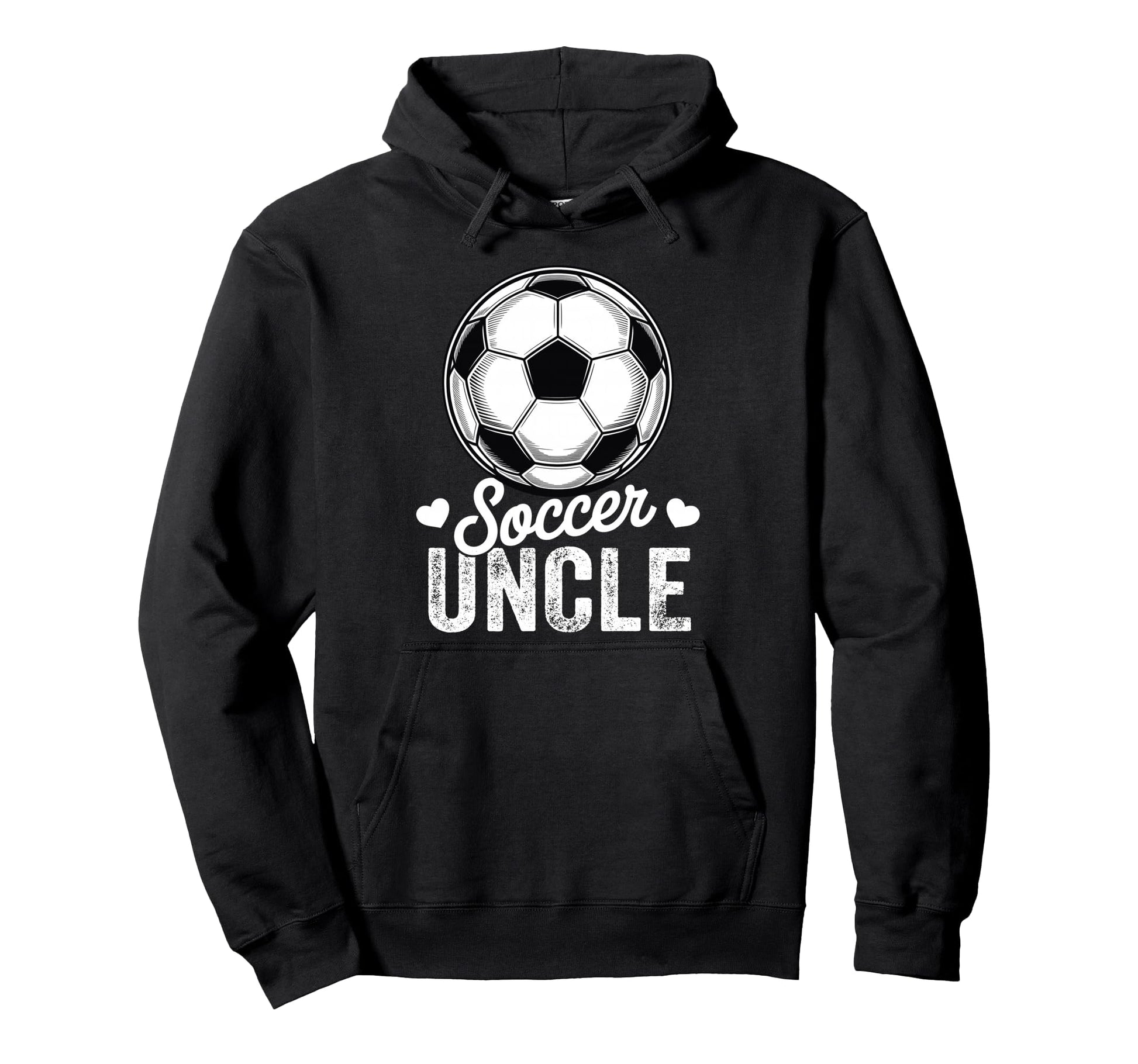 Funny Soccer Uncle Mothers Day Hoodie - Aesthetic Graphic for Adults - T-Shirt, Sweatshirt, Hoodie