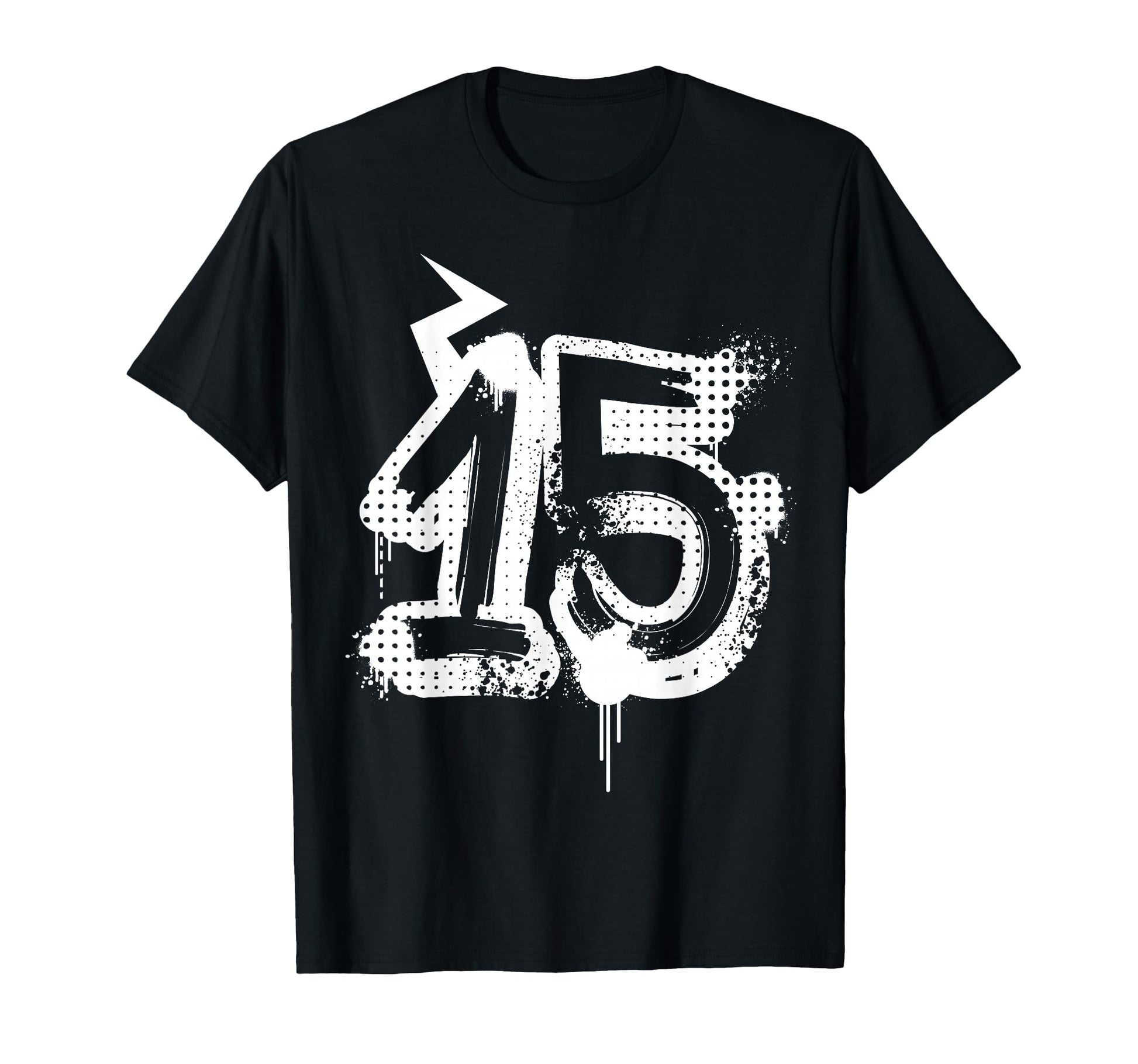 15Th Birthday Present Teens Spray T-Shirt - Trendy Graphic for Adults - T-Shirt, Sweatshirt, Hoodie