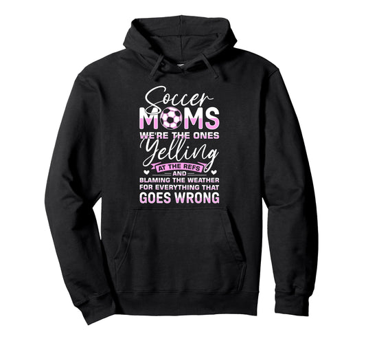 Soccer Mother Gameday Soccer Mom Hoodie - Streetwear Style for Adults - T-Shirt, Sweatshirt, Hoodie
