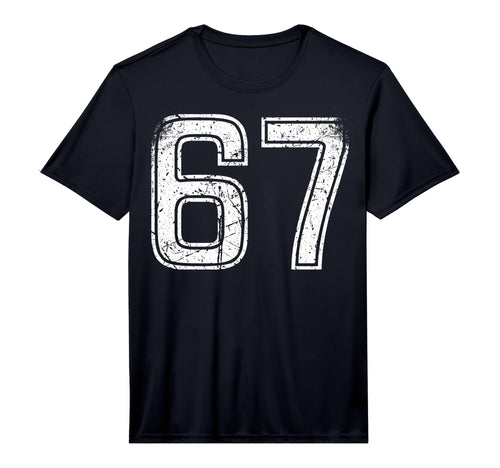 Sport Team Number 67 Performance T-Shirt - Unique Graphic Unisex - T-Shirt, Sweatshirt, Hoodie
