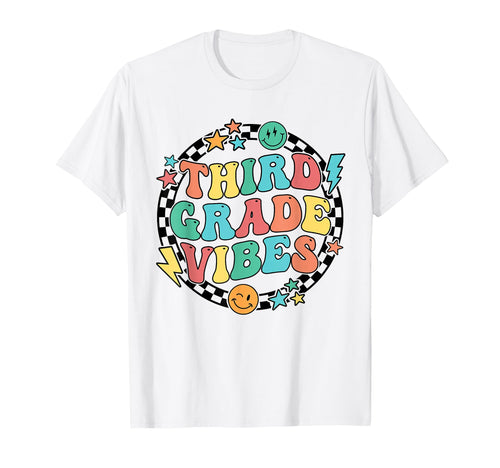 Third Grade Vibes 3Rd Grade Back To T-Shirt - Streetwear Style for Adults - T-Shirt, Sweatshirt, Hoodie