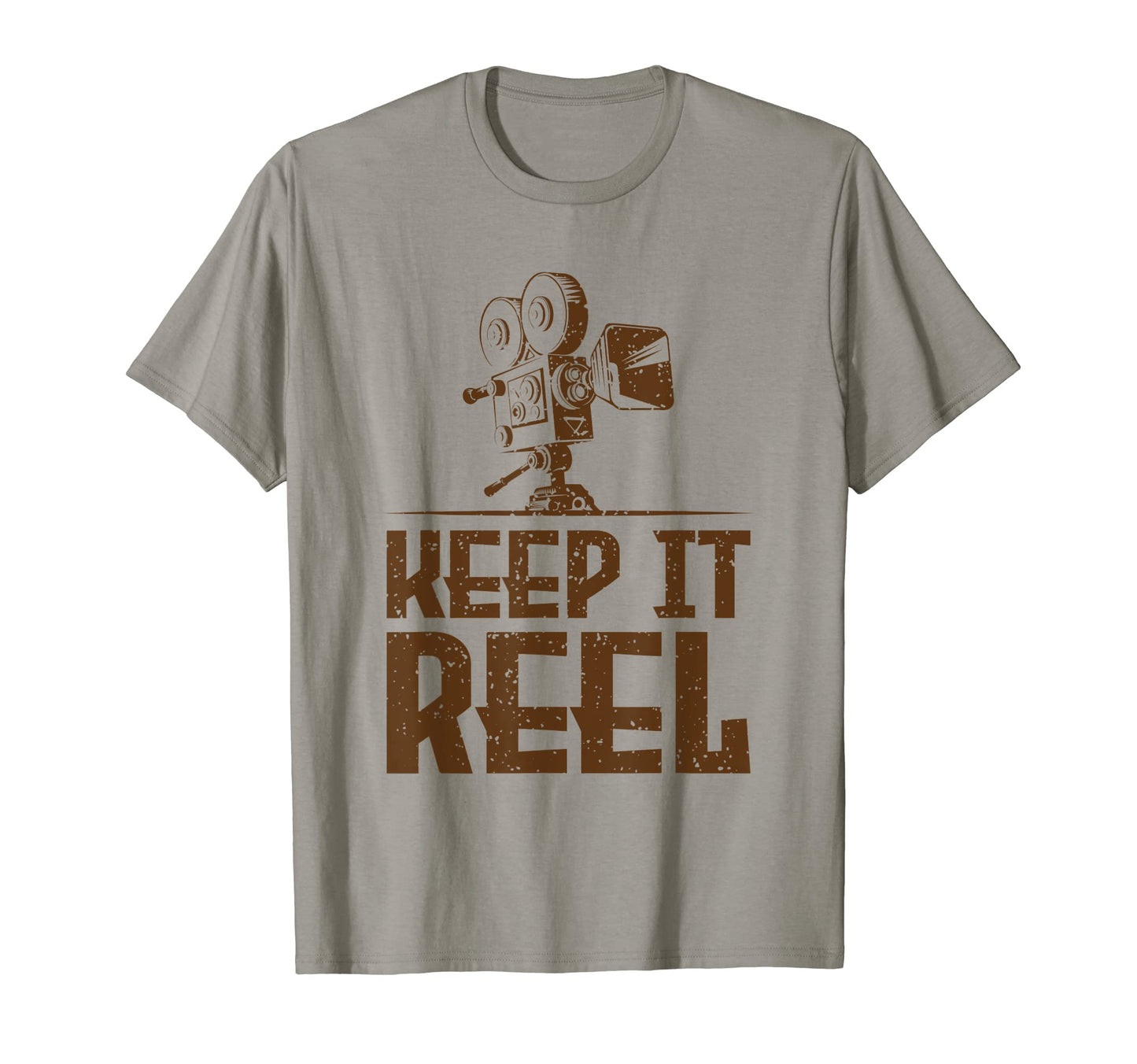 Keep It Reel Cinematic Camera T-Shirt - Graphic Print for Adults - T-Shirt, Sweatshirt, Hoodie