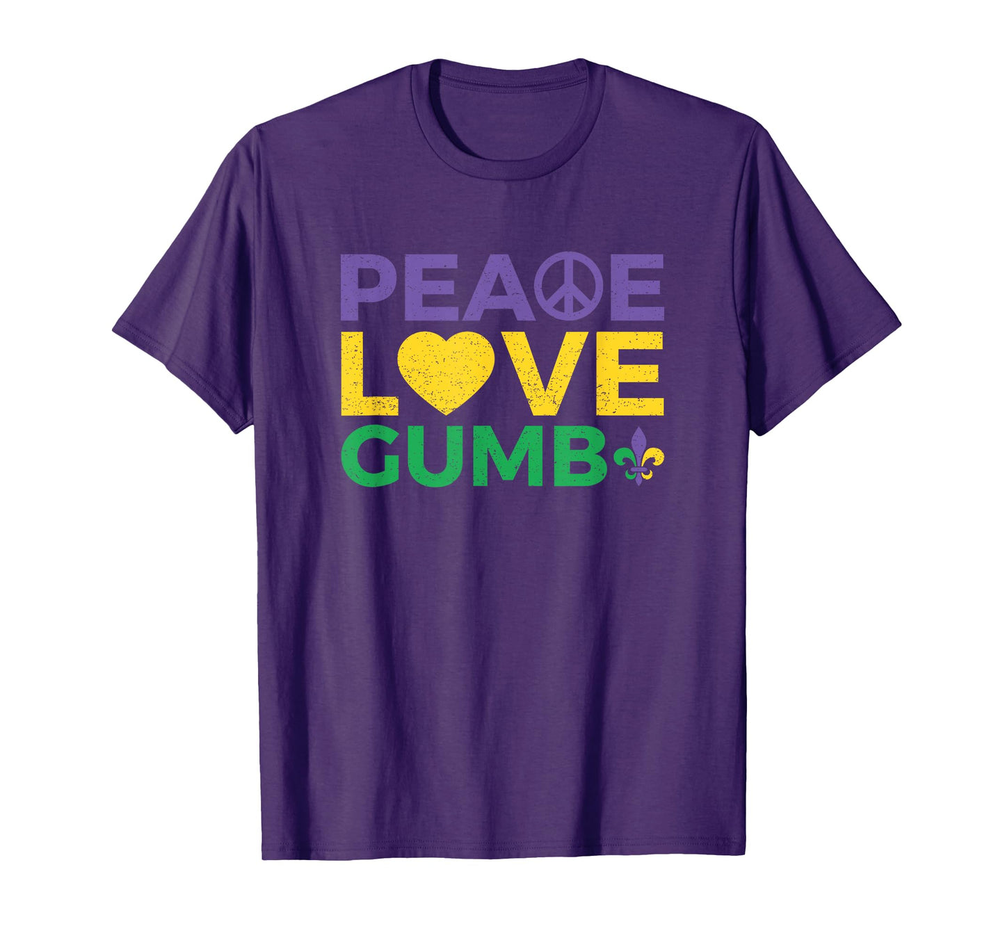 Peace Love Gumbo T-Shirt - Streetwear Style for Adults - T-Shirt, Sweatshirt, Hoodie