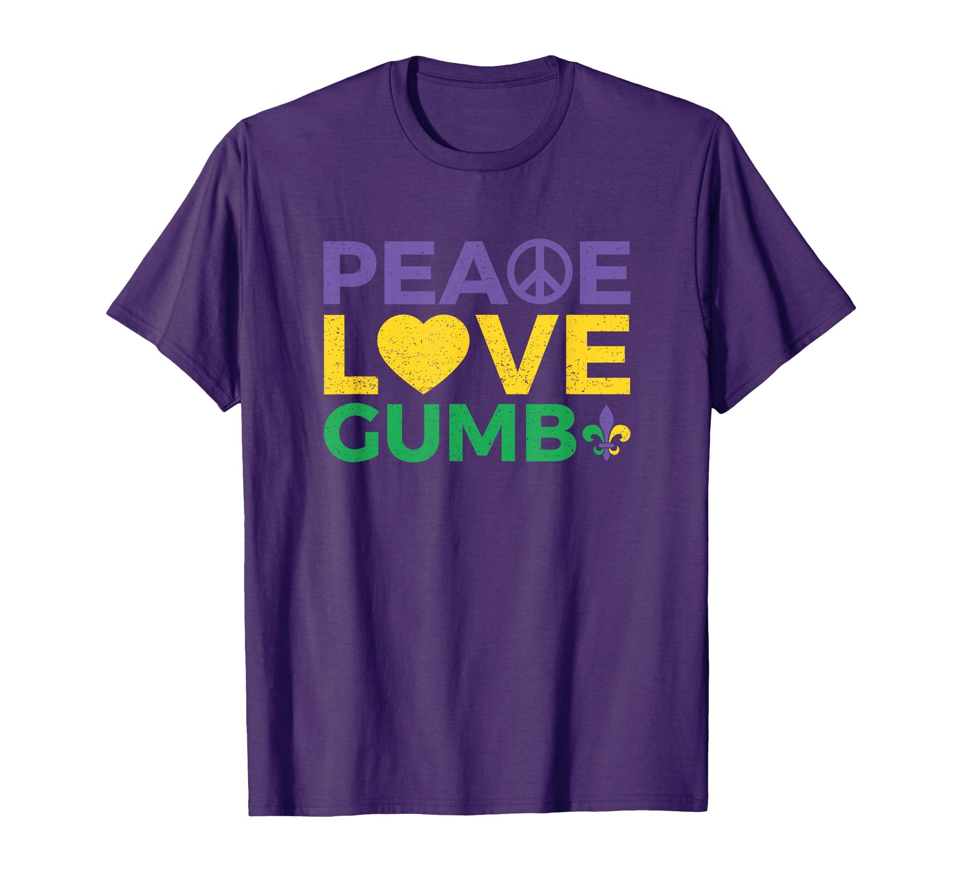 Peace Love Gumbo T-Shirt - Streetwear Style for Adults - T-Shirt, Sweatshirt, Hoodie