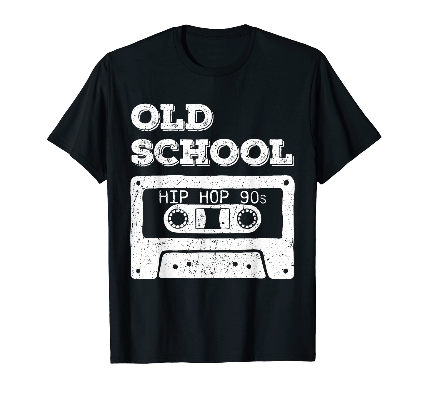 Old School Hip Hop Cassette Tape Rap Music T-Shirt - Graphic Print Unisex - T-Shirt, Sweatshirt, Hoodie