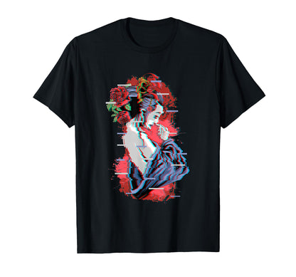 Kawaii Geisha Japanese Traditional T-Shirt - Novelty Apparel Men Women - T-Shirt, Sweatshirt, Hoodie