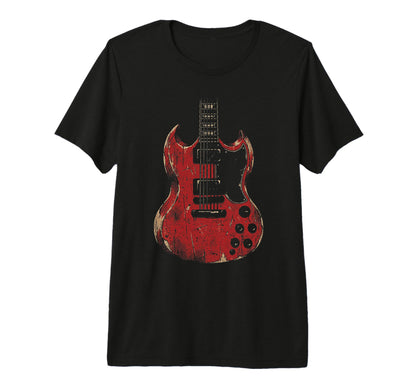 Electric Guitar Rock N Roll Rock Band T-Shirt - Graphic Print Men Women - T-Shirt, Sweatshirt, Hoodie