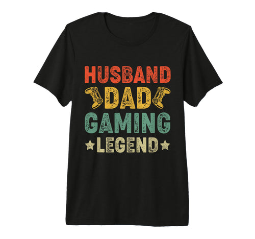 Gaming Lover Husband Dad Legend T-Shirt - Casual Everyday Wear for Adults - T-Shirt, Sweatshirt, Hoodie