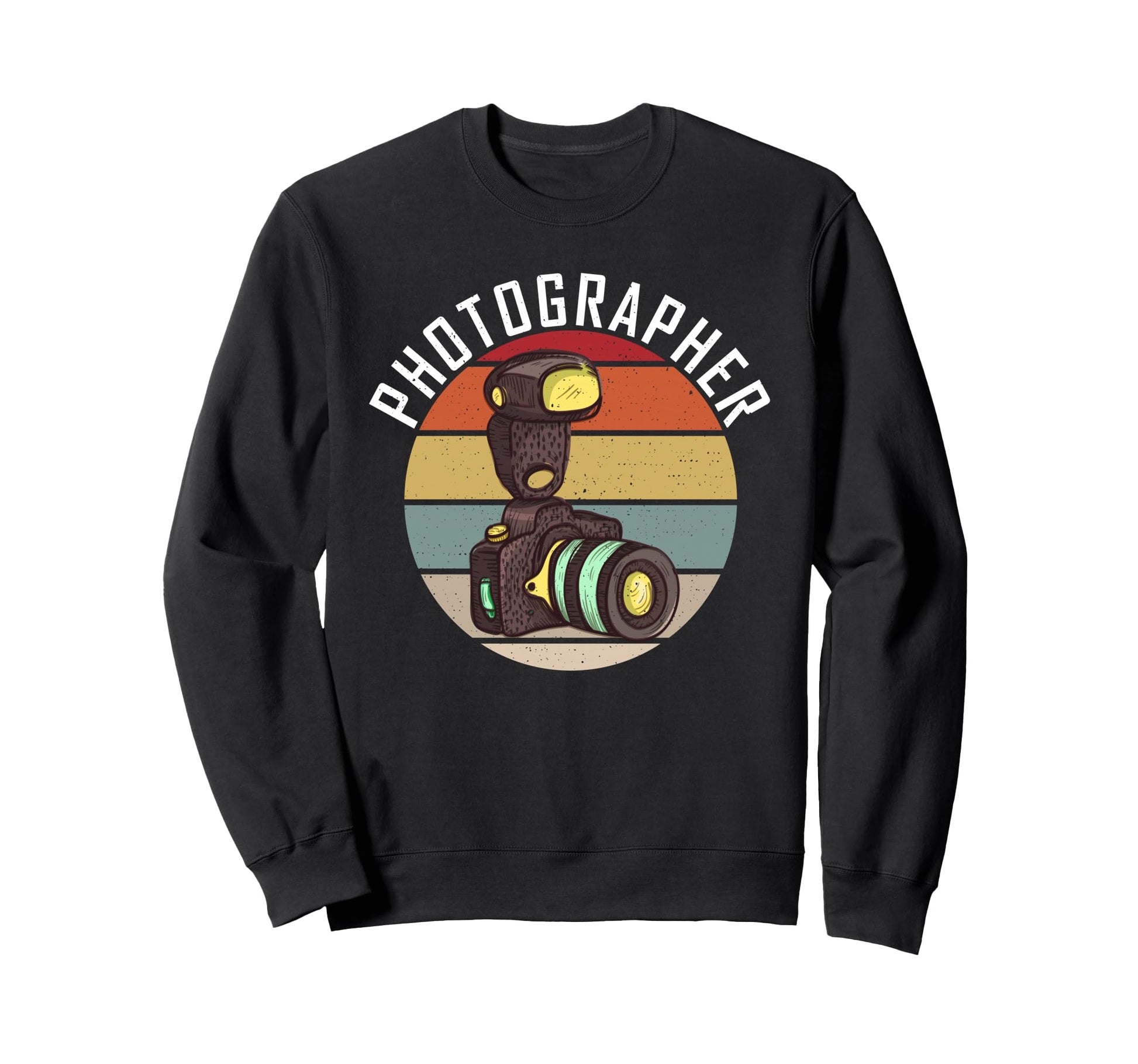 Photographer Photo Camera Sweatshirt - Fun Novelty Design Unisex - T-Shirt, Sweatshirt, Hoodie