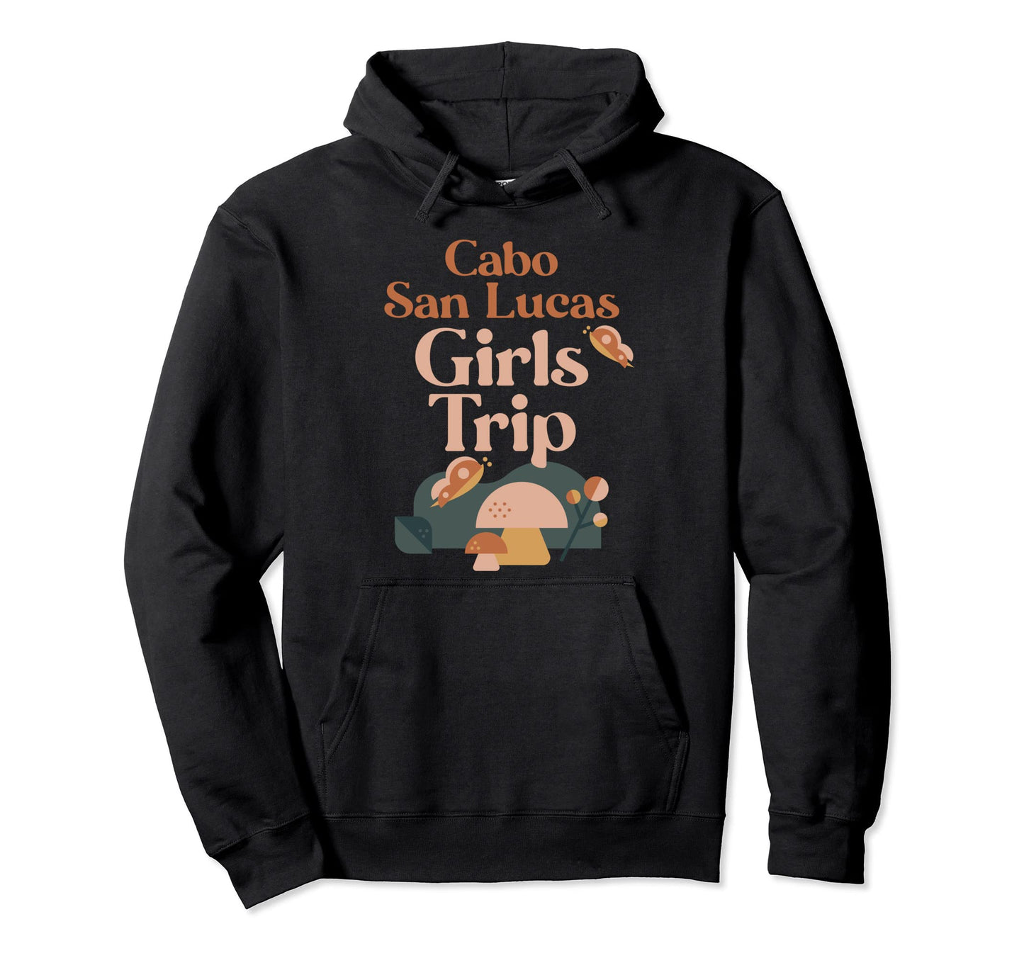 Cabo San Lucas Trip Matching Group Groovy Hoodie - Trendy Graphic Unisex - T-Shirt, Sweatshirt, Hoodie