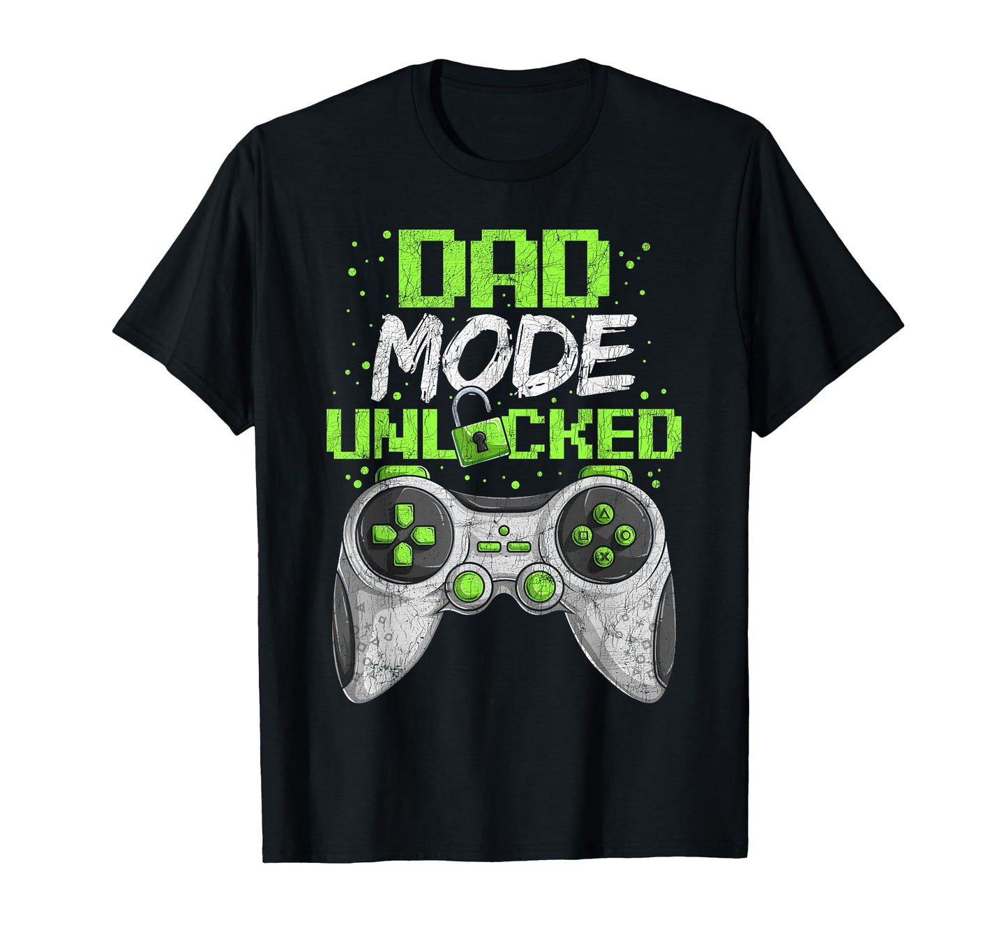 Gamer Dad Fathers Day Gaming Dad Mode T-Shirt - Aesthetic Graphic Unisex - T-Shirt, Sweatshirt, Hoodie