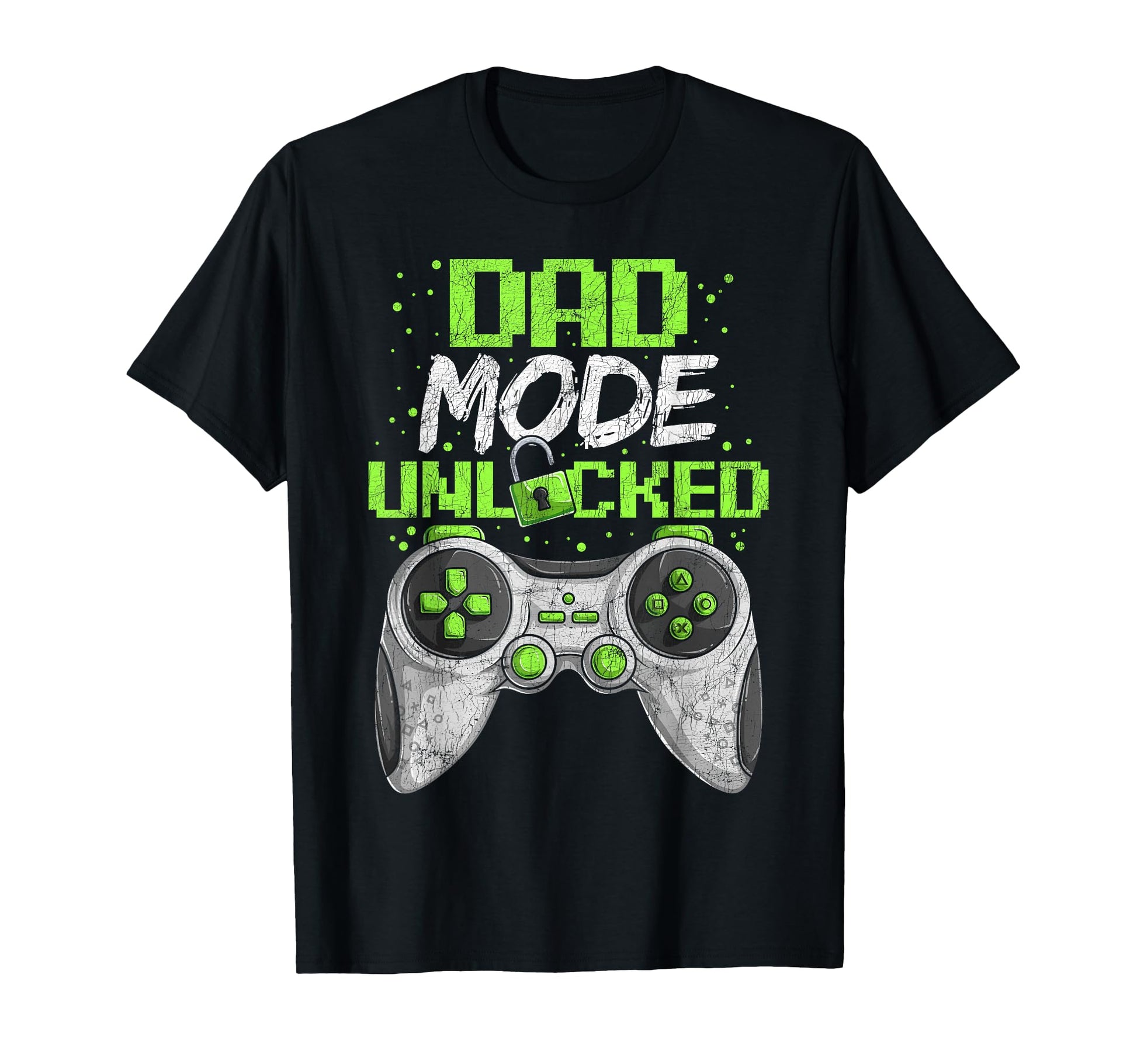 Gamer Dad Fathers Day Gaming Dad Mode T-Shirt - Aesthetic Graphic Unisex - T-Shirt, Sweatshirt, Hoodie