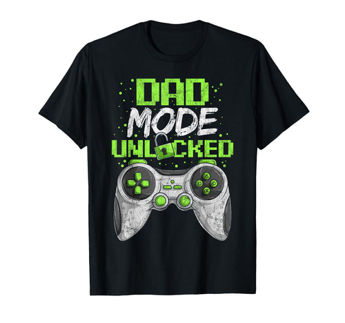 Gamer Dad Fathers Day Gaming Dad Mode T-Shirt - Aesthetic Graphic Unisex - T-Shirt, Sweatshirt, Hoodie