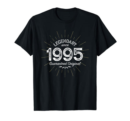 Legendary Since 1995 Birth Year T-Shirt - Casual Everyday Wear Men Women - T-Shirt, Sweatshirt, Hoodie