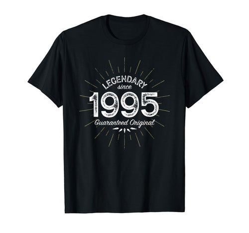 Legendary Since 1995 Birth Year T-Shirt - Casual Everyday Wear Men Women - T-Shirt, Sweatshirt, Hoodie