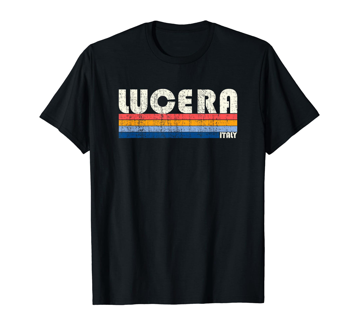 70S 80S Lucera Italy T-Shirt - Unique Graphic Unisex - T-Shirt, Sweatshirt, Hoodie