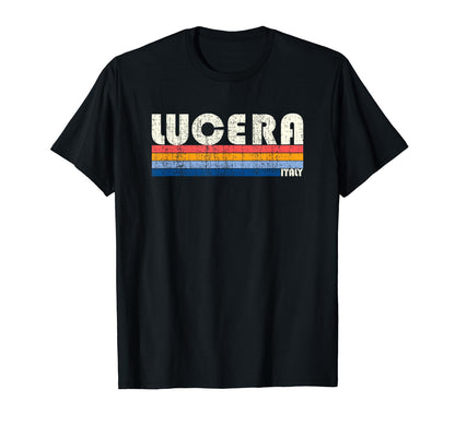 70S 80S Lucera Italy T-Shirt - Unique Graphic Unisex - T-Shirt, Sweatshirt, Hoodie