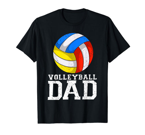 Volleyball Dad Court Game Papa Funny T-Shirt - Streetwear Style Unisex - T-Shirt, Sweatshirt, Hoodie