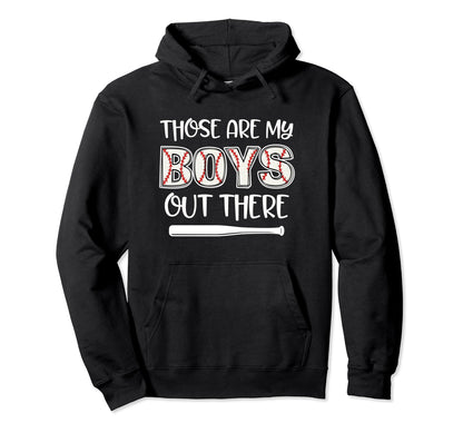 Baseball Mom And Grandma Those Are My Hoodie - Minimalist Print Men Women - T-Shirt, Sweatshirt, Hoodie