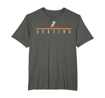Surfer Surfing Beach Surf T-Shirt - Unique Graphic Men Women - T-Shirt, Sweatshirt, Hoodie