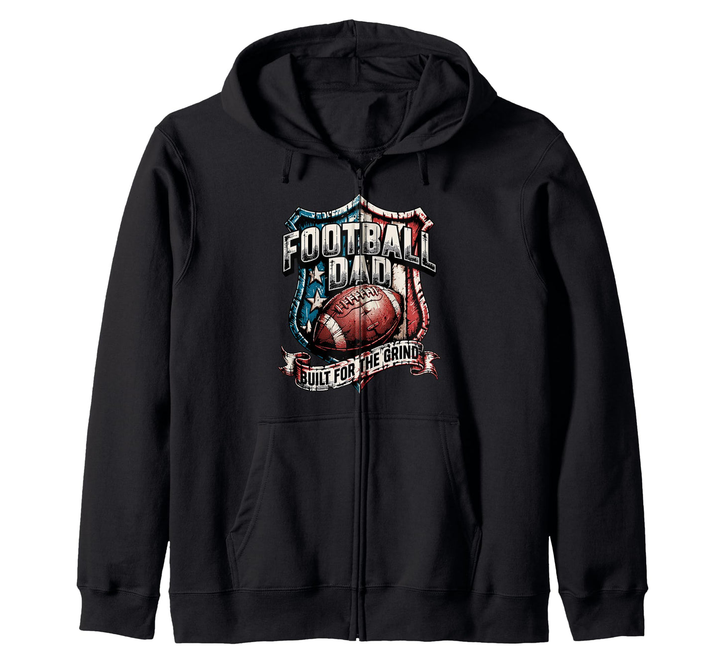 Patriotic Proud Us American Fathers Sweatshirt - Aesthetic Graphic Unisex - T-Shirt, Sweatshirt, Hoodie