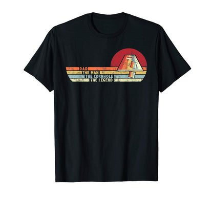 Cornhole Dad Cornhole Legend Father Day T-Shirt - Unique Graphic for Adults - T-Shirt, Sweatshirt, Hoodie