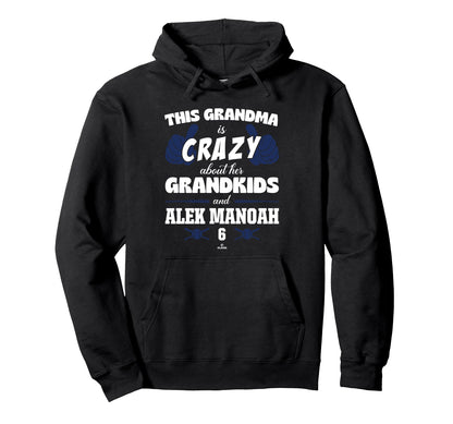 Grandma Crazy Alek Manoah Toronto Hoodie - Trendy Graphic Men Women - T-Shirt, Sweatshirt, Hoodie