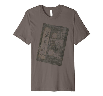 Grunge 90S Concert Mixtape Cassette T-Shirt - Custom Art Print for Adults - T-Shirt, Sweatshirt, Hoodie