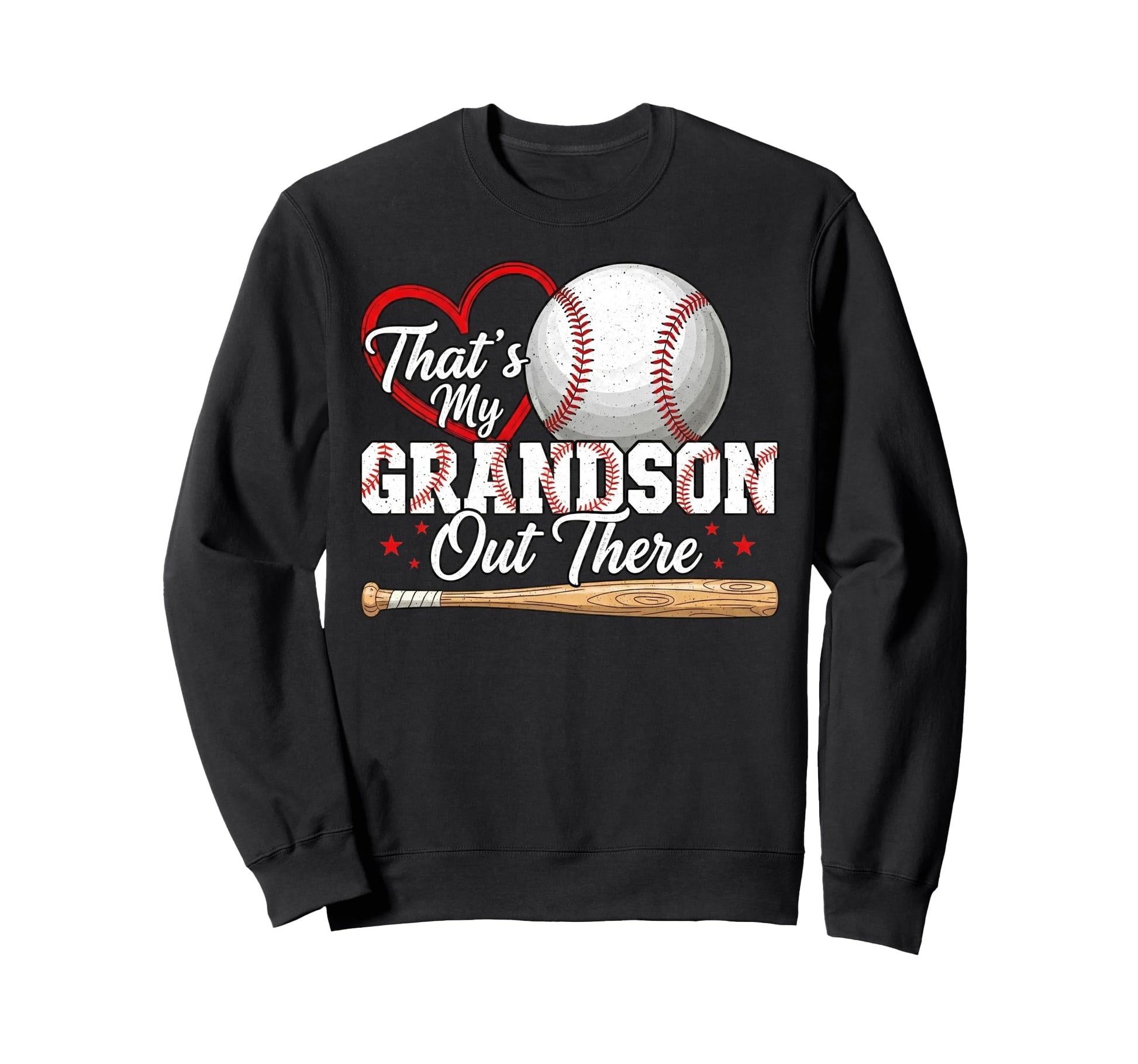 Thats My Grandson Out There Gift Sweatshirt - Custom Art Print Men Women - T-Shirt, Sweatshirt, Hoodie