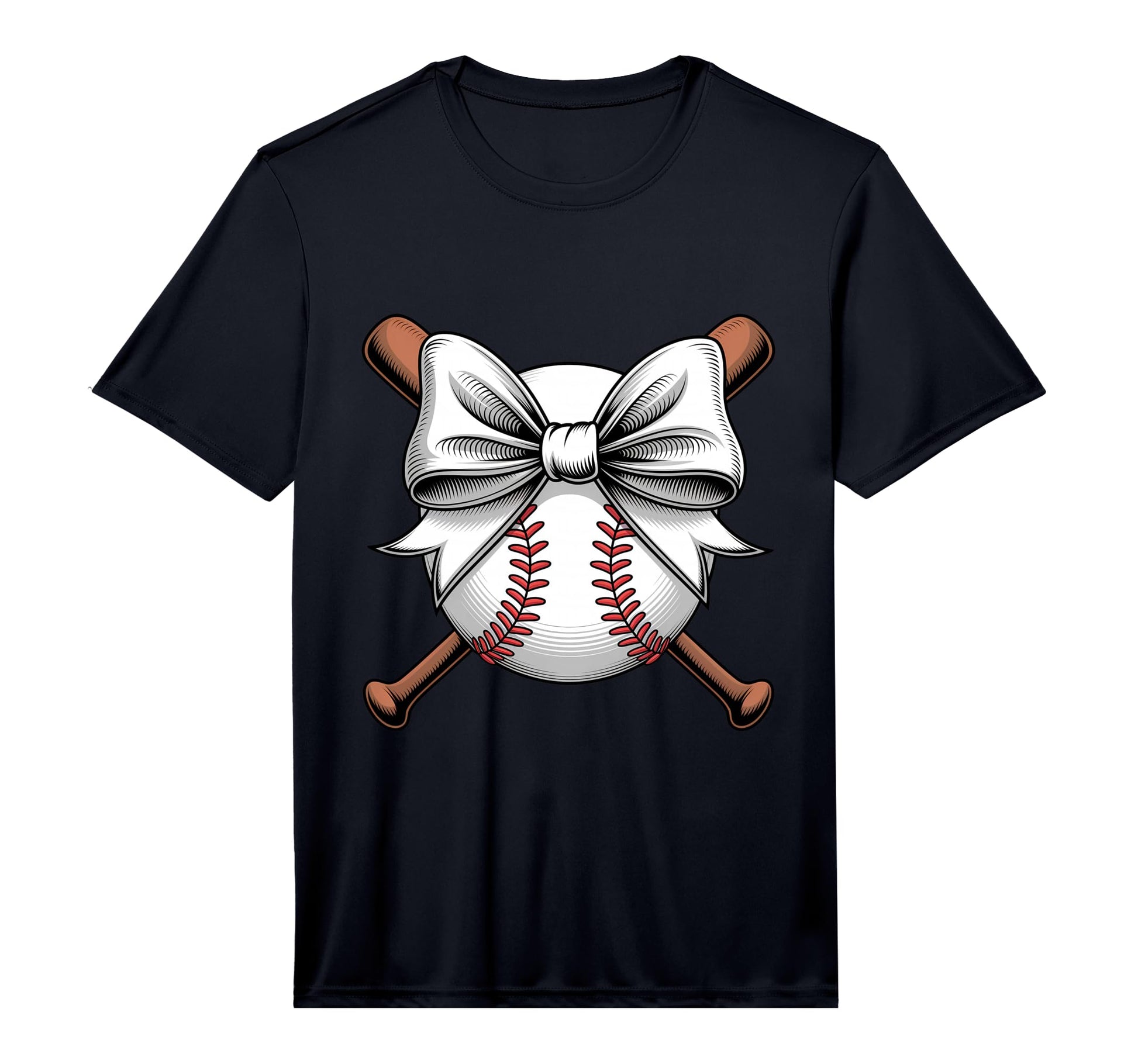 Baseball Coquette Bow Baseball Player T-Shirt - Aesthetic Graphic Unisex - T-Shirt, Sweatshirt, Hoodie