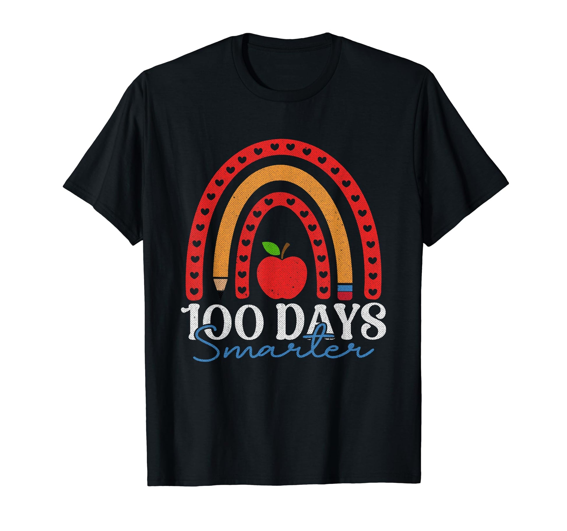 100Th Day School 100 Days Smarter T-Shirt - Trendy Graphic Men Women - T-Shirt, Sweatshirt, Hoodie