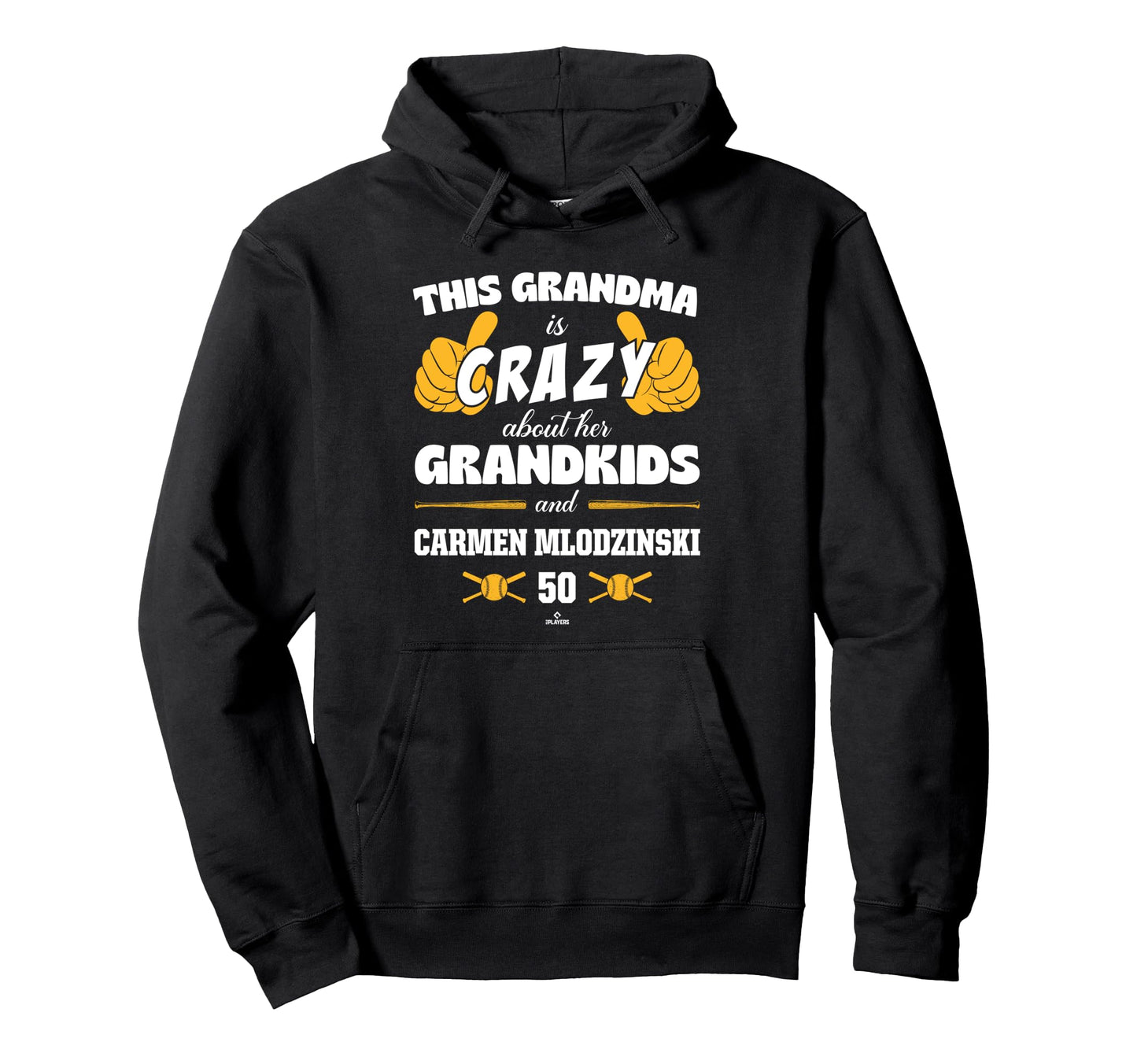 Grandma Crazy Carmen Mlodzinski Hoodie - Trendy Graphic for Adults - T-Shirt, Sweatshirt, Hoodie