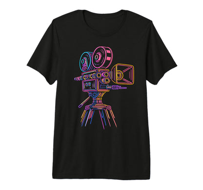 Videographer Camera Filmmaker T-Shirt - Novelty Apparel Men Women - T-Shirt, Sweatshirt, Hoodie