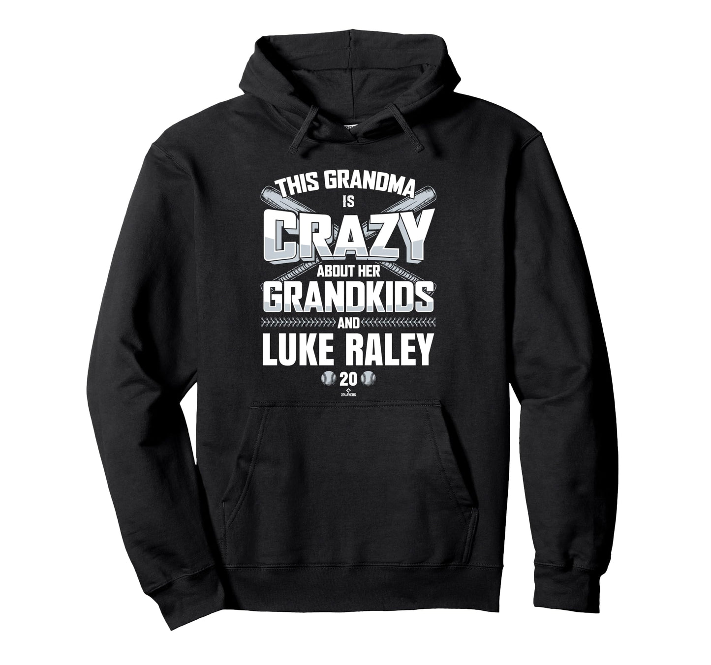 Grandma Crazy Luke Raley Seattle Hoodie - Custom Art Print for Adults - T-Shirt, Sweatshirt, Hoodie