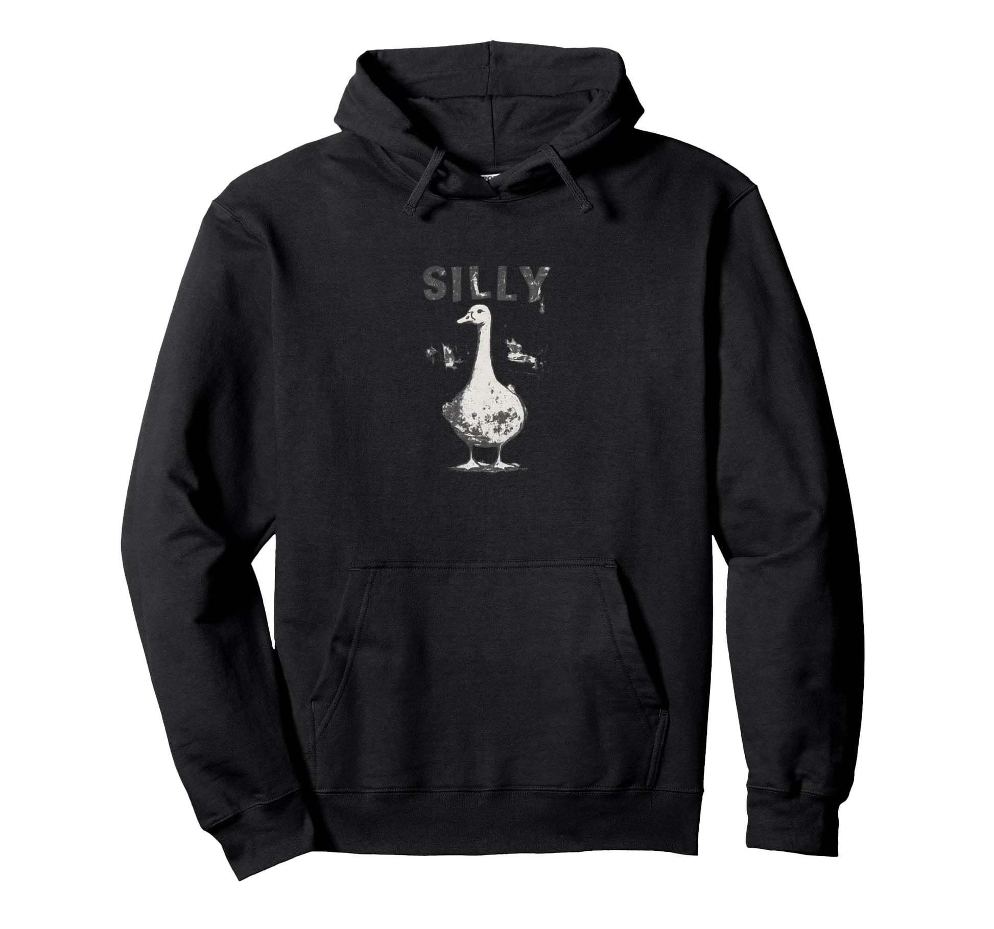 Goose Grunge Meme Funny Viral Goose Pun Hoodie - Novelty Apparel Unisex - T-Shirt, Sweatshirt, Hoodie