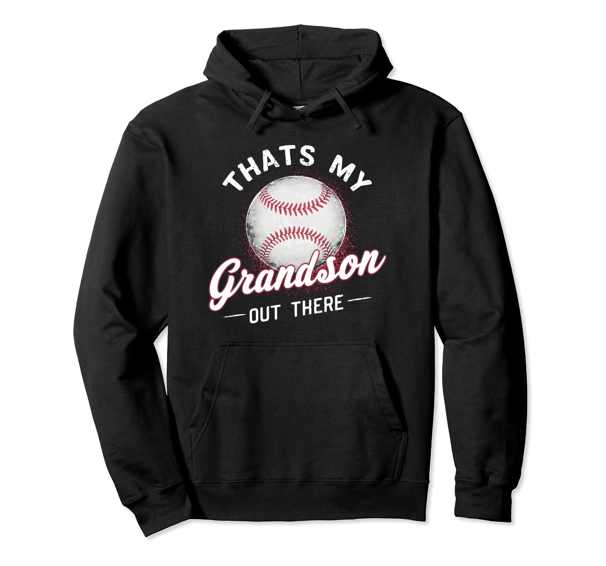 Thats My Grandson Out There Baseball Hoodie - Custom Art Print Unisex - T-Shirt, Sweatshirt, Hoodie