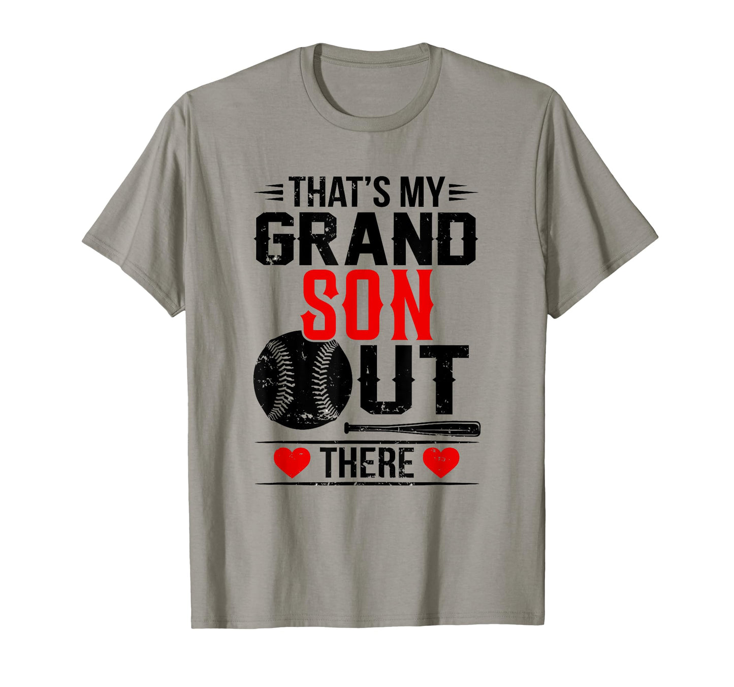 Thats My Grandson Out There Baseball T-Shirt - Novelty Apparel Men Women - T-Shirt, Sweatshirt, Hoodie