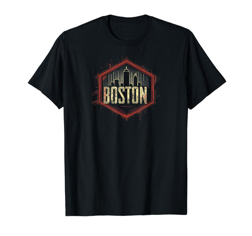 Boston Grit 90S Grunge Urbandecay Mens T-Shirt - Streetwear Style Unisex - T-Shirt, Sweatshirt, Hoodie