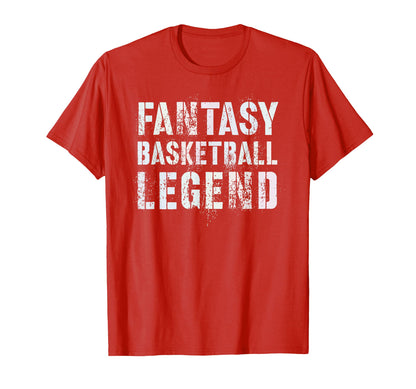 Drafting Fantasy Basketball Legend T-Shirt - Trendy Graphic for Adults - T-Shirt, Sweatshirt, Hoodie