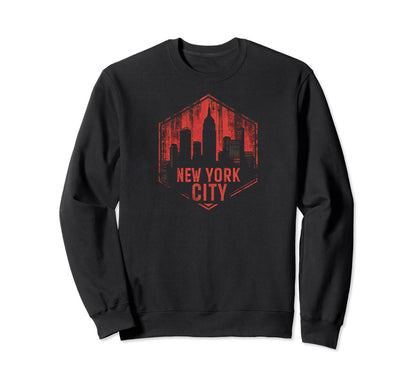 New York Grit 90S Grunge Urbandecay Sweatshirt - Custom Art Print Unisex - T-Shirt, Sweatshirt, Hoodie