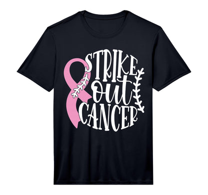 Mens Strike Out Breast Cancer T-Shirt - Streetwear Style Men Women - T-Shirt, Sweatshirt, Hoodie