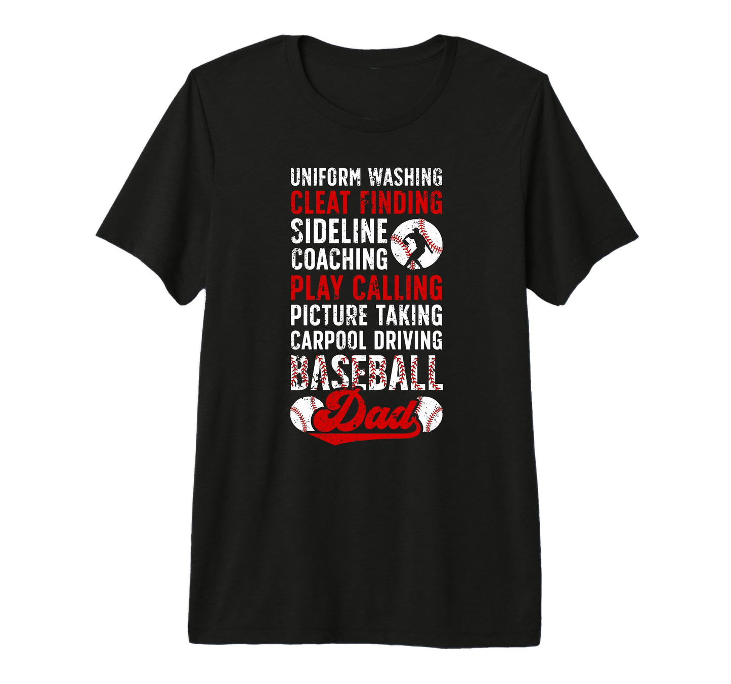 Mens Baseball Dad Definition Dad Baseball T-Shirt - Unique Graphic Unisex - T-Shirt, Sweatshirt, Hoodie