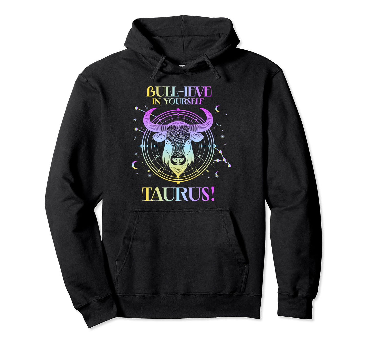 Taurus Astrology Constellation Funny Hoodie - Minimalist Print Unisex - T-Shirt, Sweatshirt, Hoodie