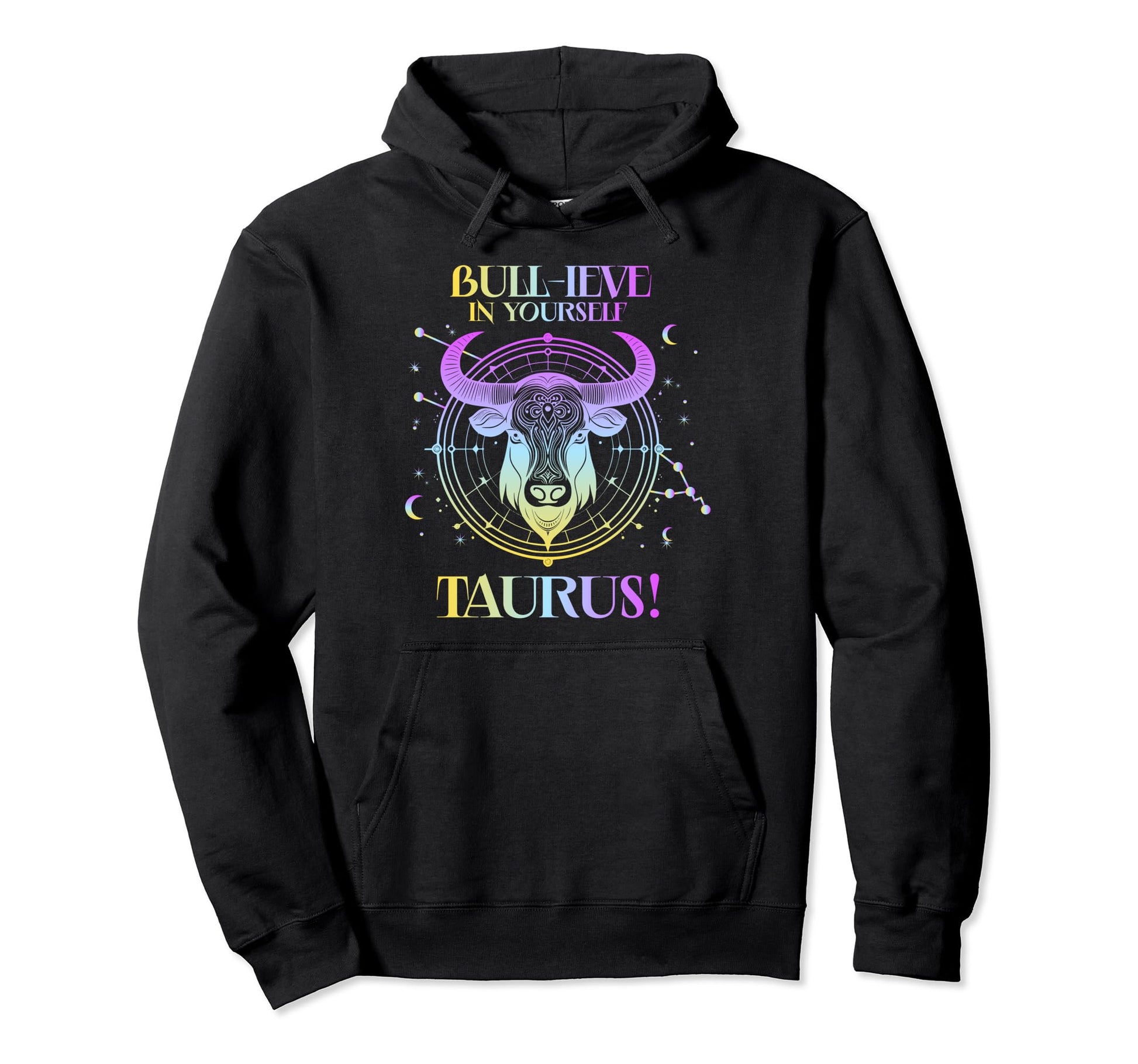 Taurus Astrology Constellation Funny Hoodie - Minimalist Print Unisex - T-Shirt, Sweatshirt, Hoodie