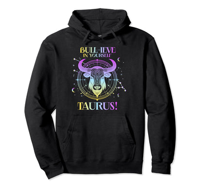 Taurus Astrology Constellation Funny Hoodie - Minimalist Print Unisex - T-Shirt, Sweatshirt, Hoodie