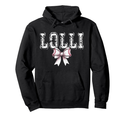Coquette Baseball Lolli Spirit Hoodie - Casual Everyday Wear Men Women - T-Shirt, Sweatshirt, Hoodie