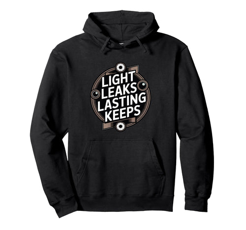 Through Lens We Live Twice Camera Hoodie - Graphic Print Unisex - T-Shirt, Sweatshirt, Hoodie