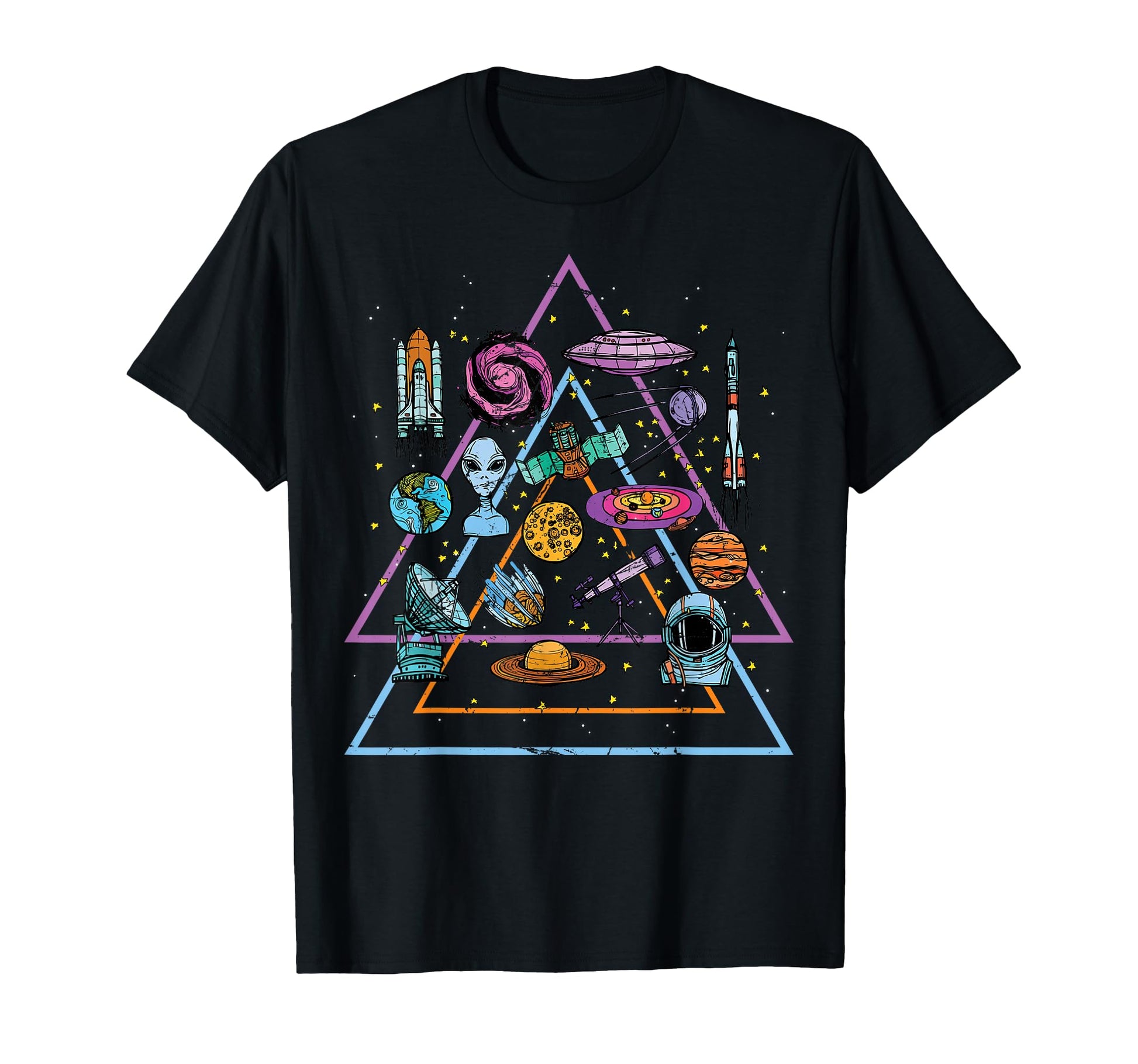 Universe Indie Aesthetic Vaporwave T-Shirt - Trendy Graphic for Adults - T-Shirt, Sweatshirt, Hoodie
