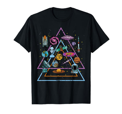 Universe Indie Aesthetic Vaporwave T-Shirt - Trendy Graphic for Adults - T-Shirt, Sweatshirt, Hoodie