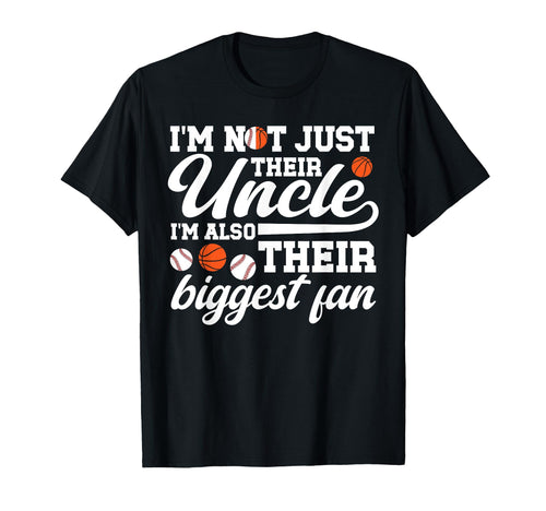Their Biggest Fan Baseball Basketball T-Shirt - Graphic Print Men Women - T-Shirt, Sweatshirt, Hoodie
